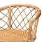 Baxton Studio Orchard Modern Bohemian Natural Brown Rattan Bar Stool 203-12588 - alternate 5